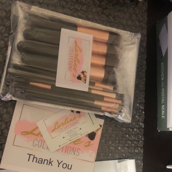 Rose Gold / 14 Pcs Brush Set - Picture 4 of 8